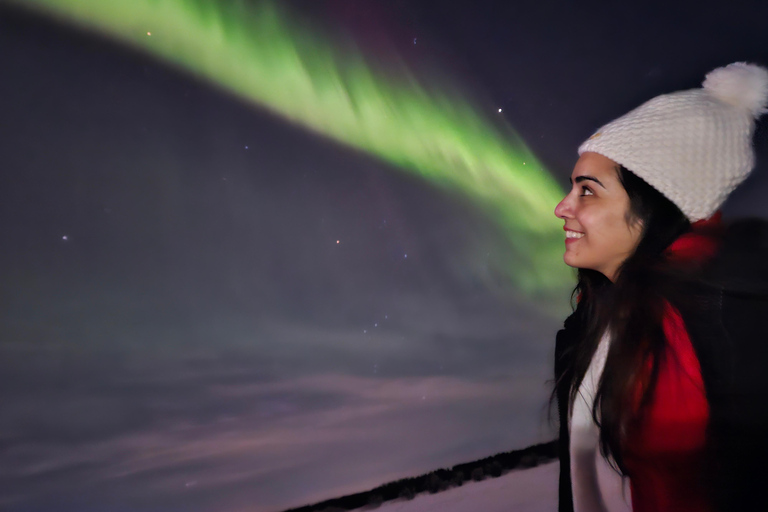 روفانييمي: مطاردة الشفق القطبي الشمالي مع خدمة التوصيل من الفندق