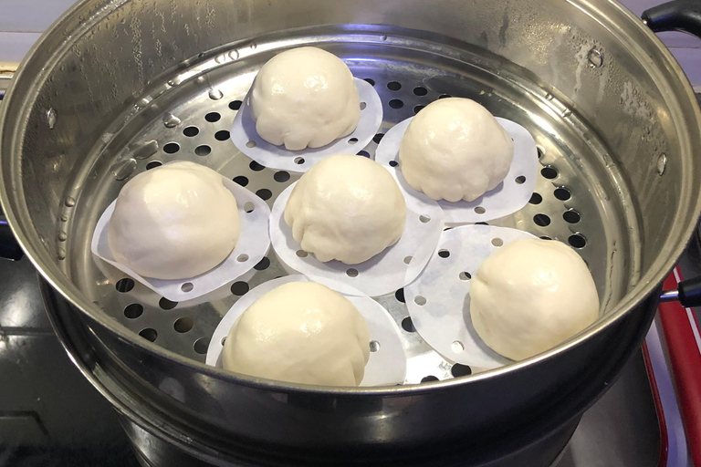 Online Cooking Class Steamed Buns by Chef Sunflower LiSteamed Buns Class Shared