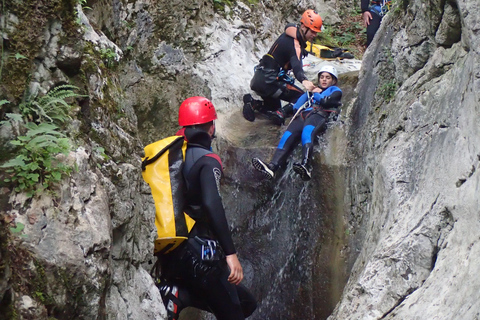 Lac de Bled : Tour de canyoning dans la vallée de Bohinj avec photosLac de Bled : Canyoning dans la vallée de Bohinj