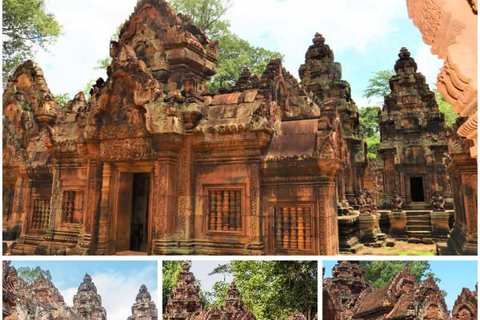 3 dias: Visita a Angkor Wat e descoberta do campo