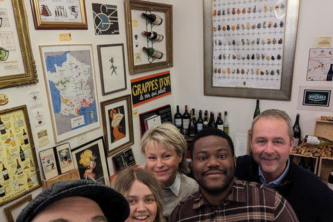 Paryż: Degustacja wina z 6 winami i deską serów