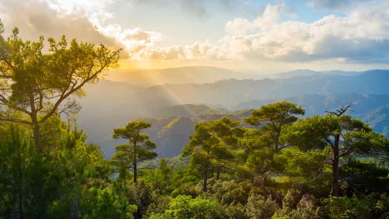 From LARNACA/AYIA NAPA/PROTARAS: Nicosia & Troodos Mountains