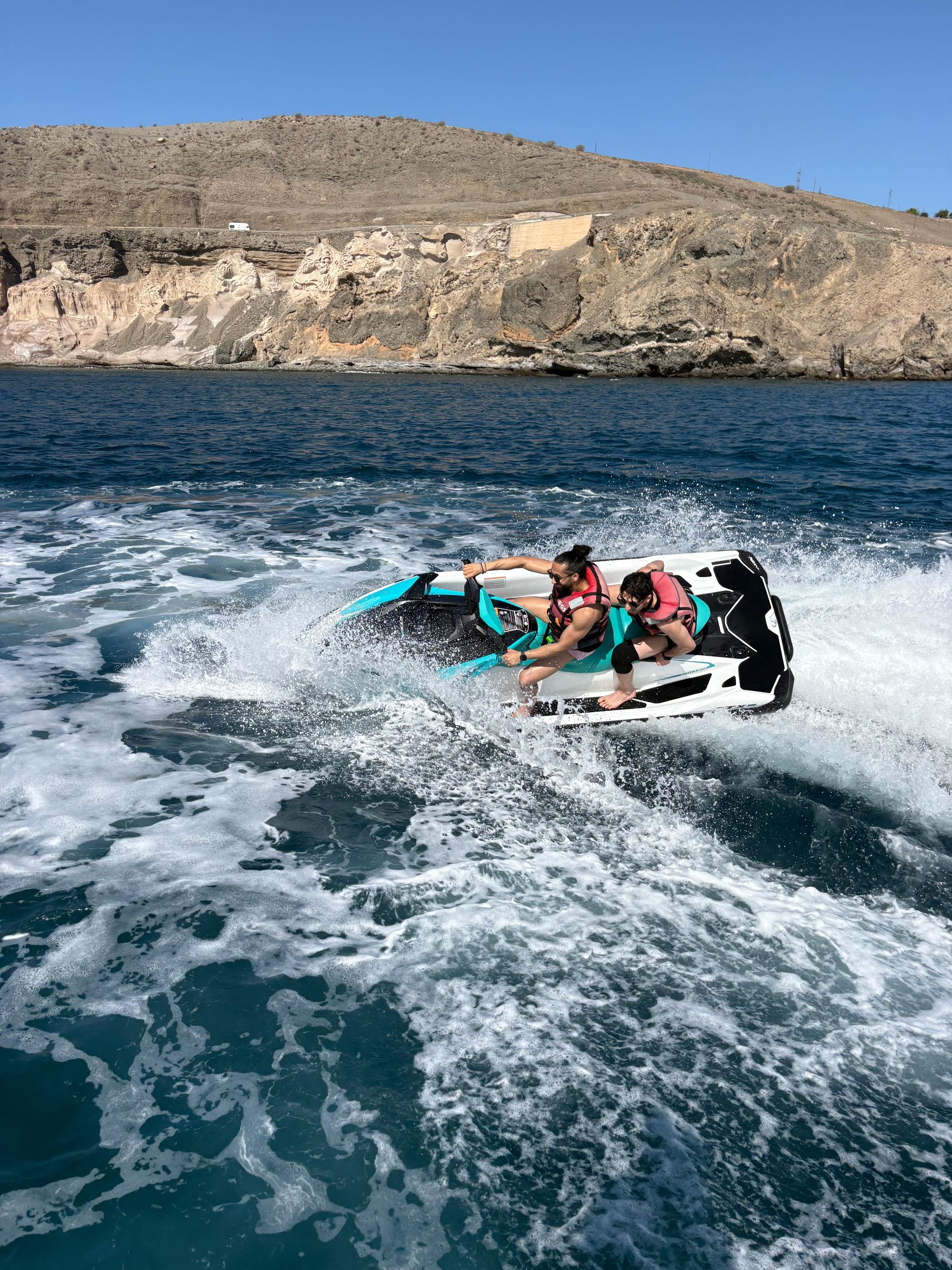 Maspalomas: Jet Ski Tour mit Hoteltransfer