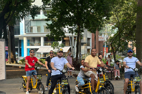 Medellín: Urban Getaway with local Coffee on E-Bike Urban E-Bike in English