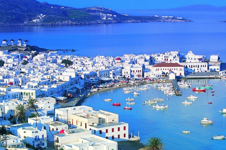 Mykonos l&#039;emblématique : Une visite guidée à pied des points forts de Mykonos