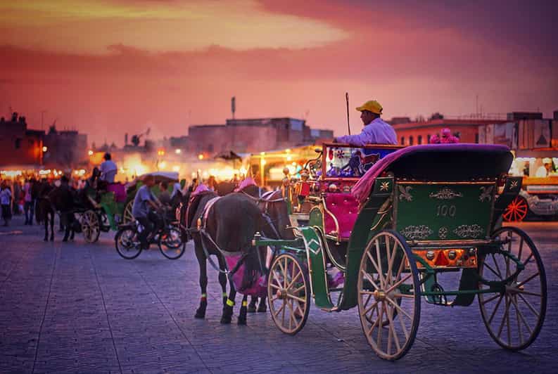 Visite nocturne de la ville : Souks et Médina avec Caleche by Night - medina