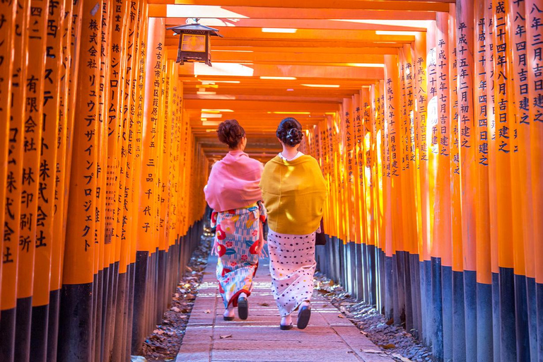 Full-Day Tour of Kyoto and Nara: UNESCO Heritage Highlights From Osaka 8:40am