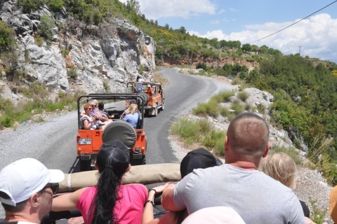 Antalya: Jeepsafari-avontuur van een hele dag met lunch