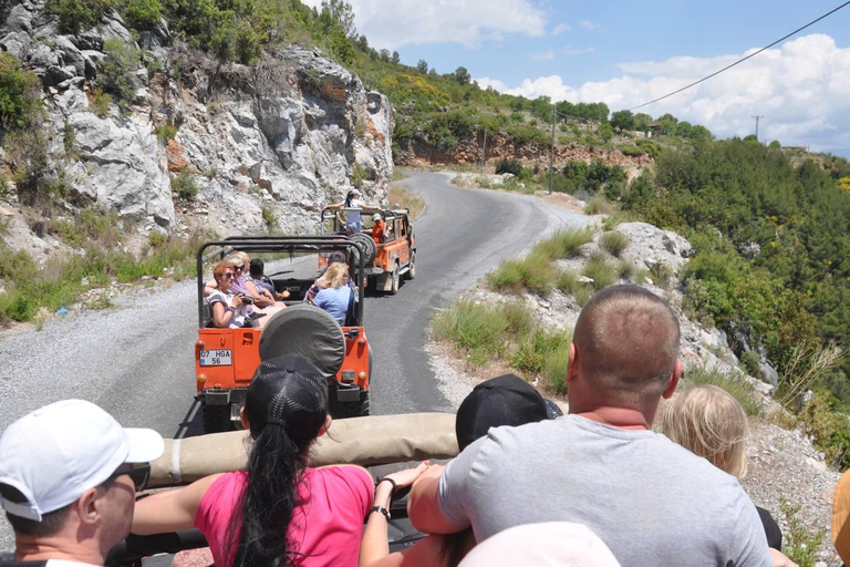 Antalya: Ganztägiges Jeep Safari Abenteuer mit Mittagessen