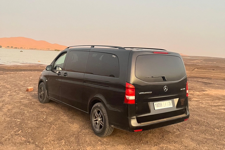 From Fez: 3-Day Luxury tour to Marrakech via Merzouga Tour with Luxury Camp