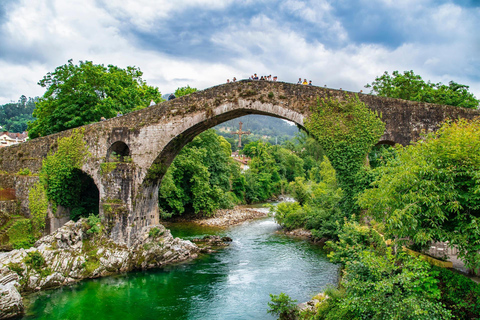 Small-Group Excursion to the Lakes of Covadonga and Cangas de Onís Departure from Gijón