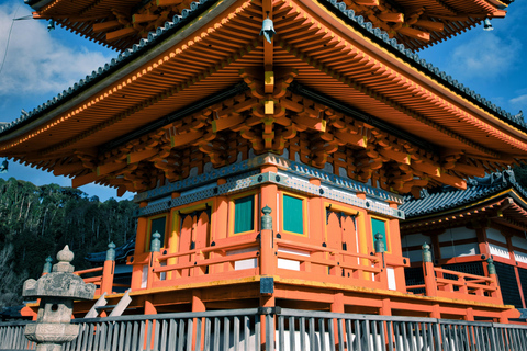 Kyoto osaka dagsutflykt med engelsktalande person och Nara