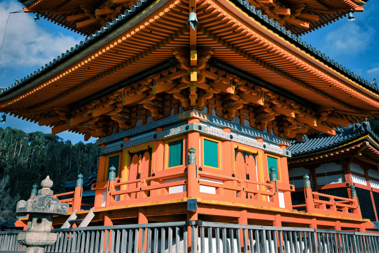 Kyoto osaka dagsutflykt med engelsktalande person och Nara