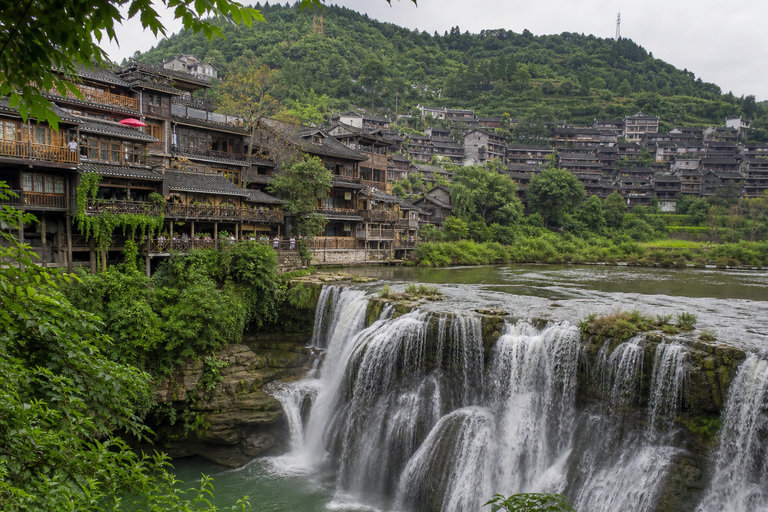Furong Ancient Town: Tickets & Private Transfer Options 3 Days Entry Ticket & Cultural Show