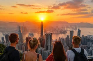 Hongkong: Peak Tram, Sky Terrace 428 & Fototour