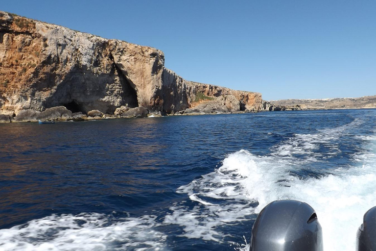 Blue Lagoon:Malta Crystal Lagoon, Comino,Private Speedboat