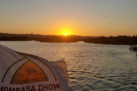MOMBASA: SUNSET DHOW CRUISE WITH SNACKS & DRINKS