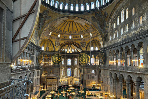 Istanbul: Hagia Sophia Mosque Ticket & 1h Guided Tour