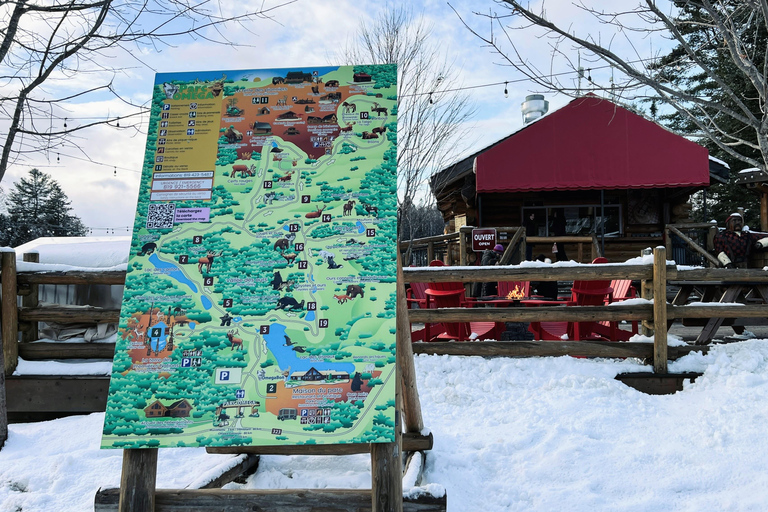 Montreal: Omega Park Private Tour with Pickup & Guide