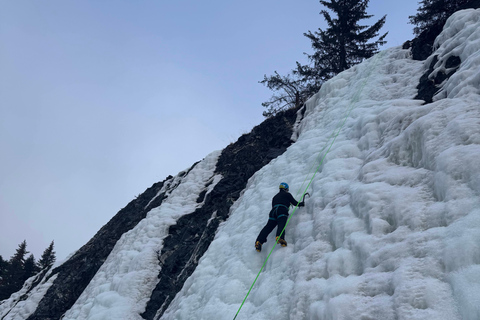 Winter Ice Climbing Experience from Seward