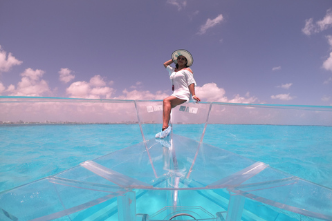 BATEAU CLAIR A CANCUN 1.5 heures d&#039;aventure idéal pour les photos !