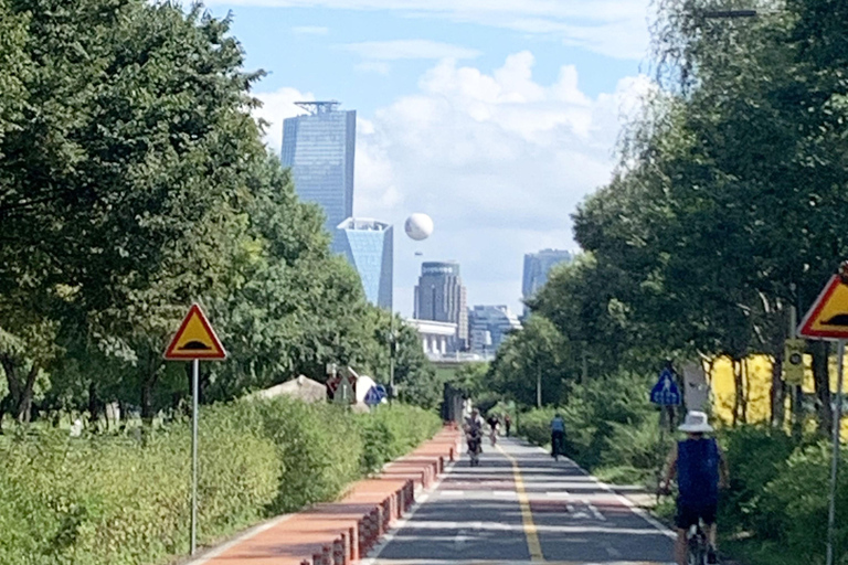 Seoul: Han River Bike Ride with Ramyeon Experience Seoul: Han River Bike Ride with Ramyeon Lunch