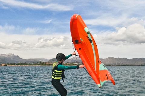 Alcudia: Wing Foil Experience with Equipment Alcudia: Wing Foil Experience with Equipment - Semi Private