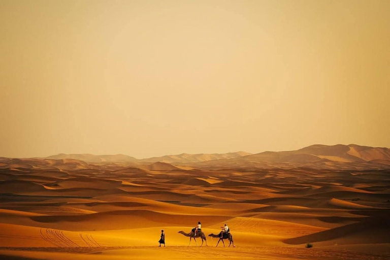 From Marrakech: 3-Day Sahara Desert Tour with Meals & Camp Standard camp in the desert