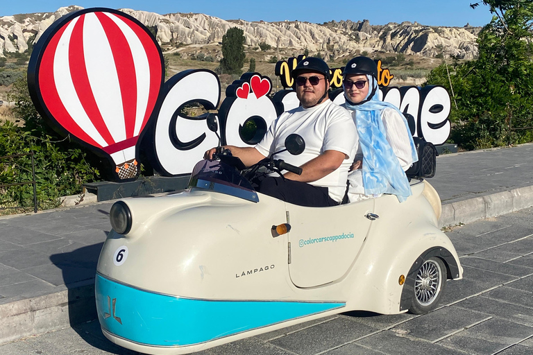 Cappadocia: Vintage Electric Trike Tour – Self-Drive Cappadocia: Vintage Electric Trike – Sunset 2-Hours Ride