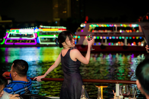 Da Nang: DIFF Fireworks Experience on a Han River Cruise [3rd Floor Seat] Set Menu Dinner Cruise | by TAURONGSONGHAN
