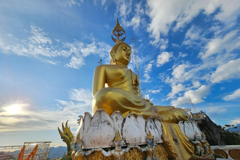 Krabi: Tiger Cave and Night Market Experience Join-in Krabi Tiger Cave & Night Market