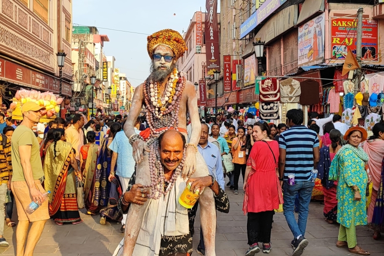 Varanasi : Visite à pied des ghats et des temples de Varanasi