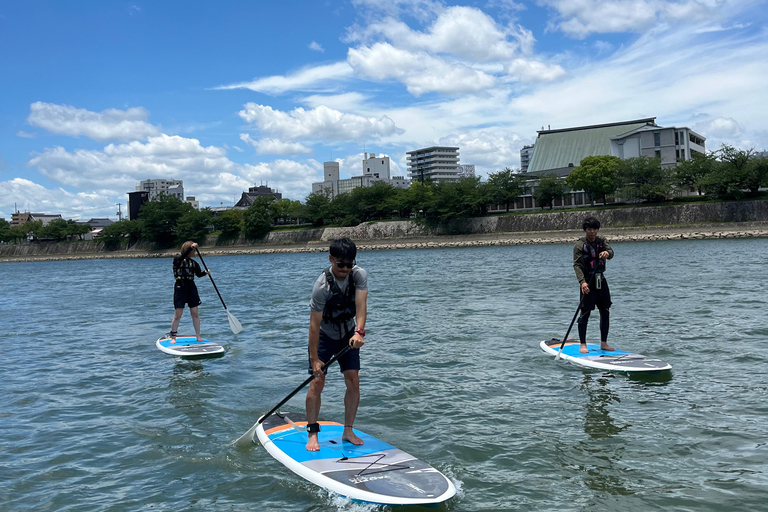 HIROSHIMA RIVIER SUP1 uur Stand-Up Paddle ervaring