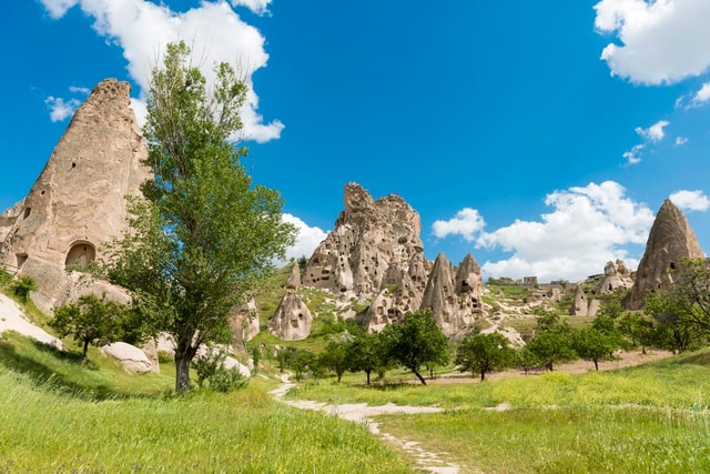 From Göreme: Cappadocia Red and Green Highlights Tour