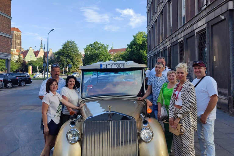 Gdansk: City Tour Golf Cart Main & Old City Sightseeing Tour Group Shared Regular Tour From Meeting Point