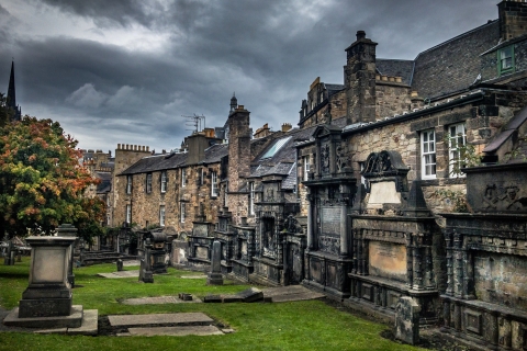 Edynburg: Wycieczka wieczorem po podziemiach i cmentarzu