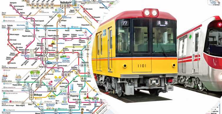 Tokyo: 24-timers, 48-timers eller 72-timers T-banebillett