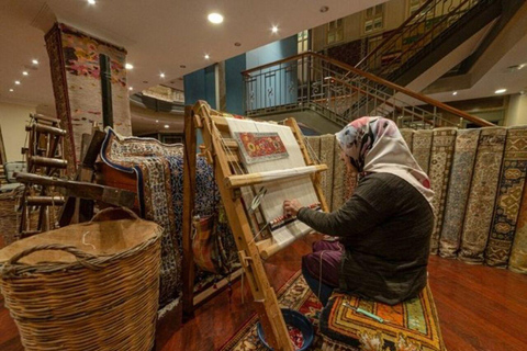 Visite de l'atelier de céramique et du magasin de tapis de la Cappadoce