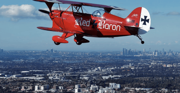 Sydney: 50-Min Open Cockpit Scenic Flight