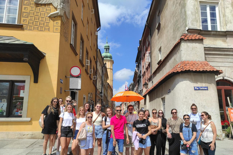 Visite à pied de Varsovie, patrimoine de l&#039;UNESCOVisite à pied de la vieille ville de Varsovie