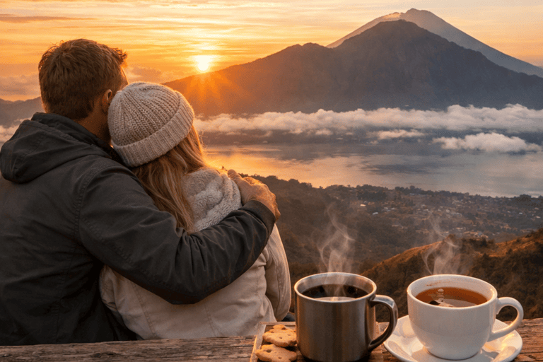 FROM UBUD: Mount Batur Sunrise Hiking With Breakfast Ticket For Hot Spring ( Meeting Point )