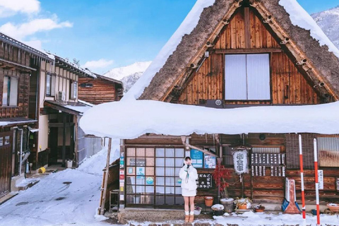 Shirakawa-go Snow Illumination Festival Tour from Nagoya VIP Small group up to 9-guests