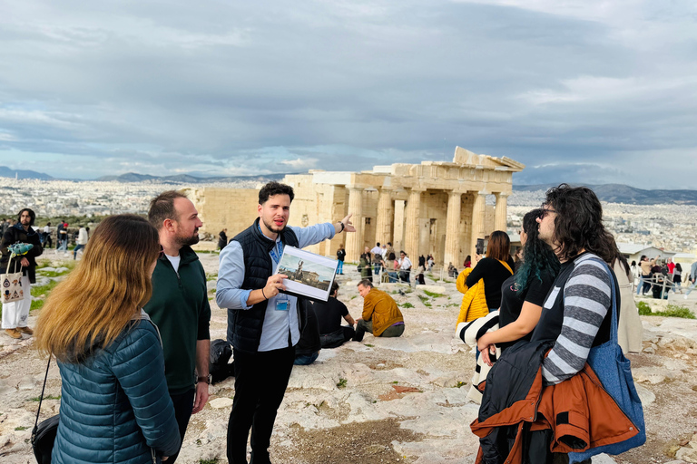 Acropolis Premium 2-Hour Small-Group Tour (Max 12 Guests) Italian Full Acropolis+Museum Package