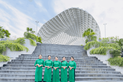 City tour de aventura ecológica em Da Nang com scooter elétrica