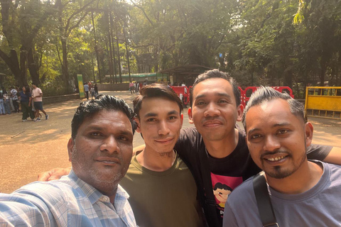 Mumbai: Kanheri Caves Guided Tour Kanheri Caves+Temple+Village+Tiger safri ( pickup & drop)