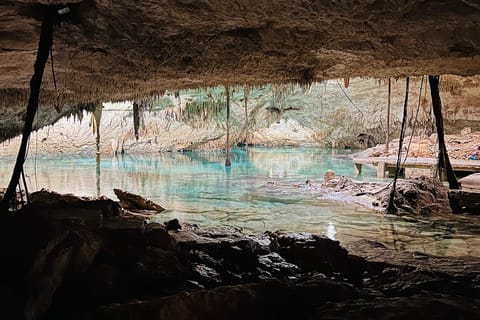 Tulum: Private Cenote Tour with Playa del Carmen Stop