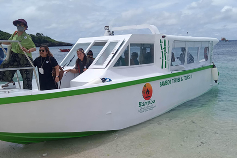 Caticlan : transfert privé en bateau rapide de l'aéroport à Boracay