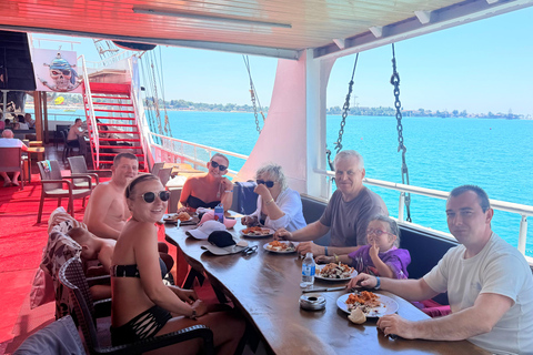 Manavgat River Boat Trip with Lunch and Foam Party