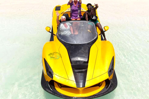 Nungwi/Kendwa: Jet Car Ride Adventure with Drone Footages Jet Car Ride with Drone Footage (Pickup Included)