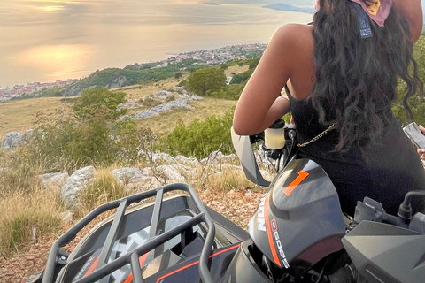 Split: Excursión en quad con vistas al mar, la montaña y el ríoConductor único Quad